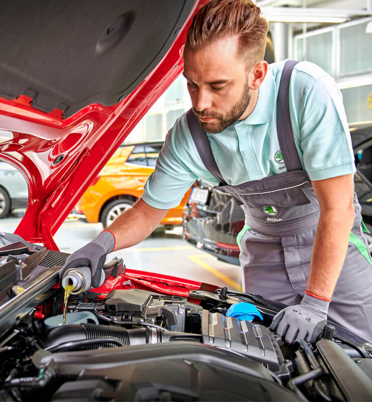 Замена масла