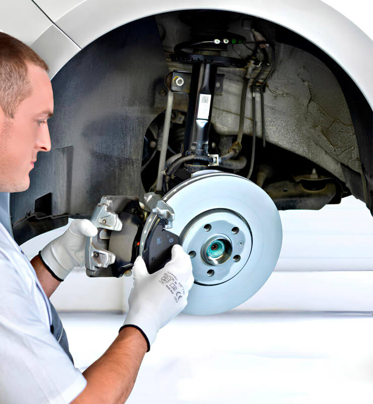 Замена тормозных дисков, колодок и тормозной жидкости